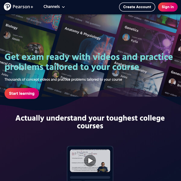 Pearson+